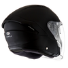 KYT NFJ Plain Gloss Black Helmet