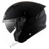 KYT NFJ Plain Gloss Black Helmet