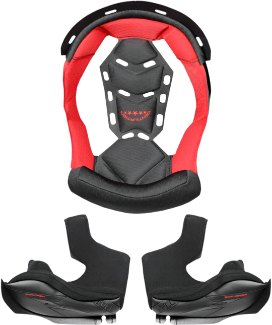 Spare Liner and Cheek Pads Set for LS2 MX701 HPFC Explorer Helmets