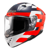 LS2 FF805 THUNDER Carbon GP Alliance Gloss Red Blue White Helmet (FIM Certified)