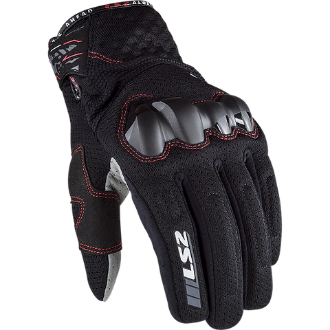 LS2 Chaki Riding Gloves (Black)