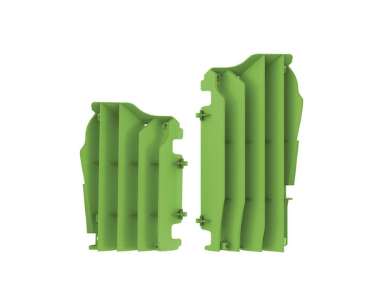 Polisport Radiator Louvers for Kawasaki KX250F / KX450F (Green) (8457800002)