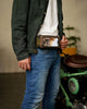 Trip Machine Navigator Pouch (Green and Tobacco)