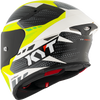 KYT TT Revo Gear Black Yellow Gloss Helmet