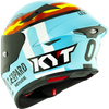 KYT TT Revo Leopard Replica Spaniard Gloss Helmet