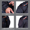 DSG ADV Riding Jacket Black Orange