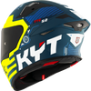 KYT TT Revo Fuselage Yellow Matt Helmet