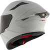 KYT TT Revo Plain Asphalt Grey Matt Helmet