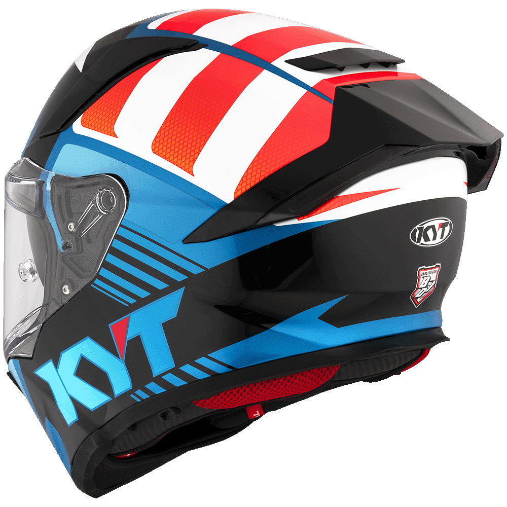 KYT R2R Pro Straight Gloss Helmet– Moto Central