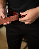 Trip Machine Bronco Classic Belt (Cherry Red)
