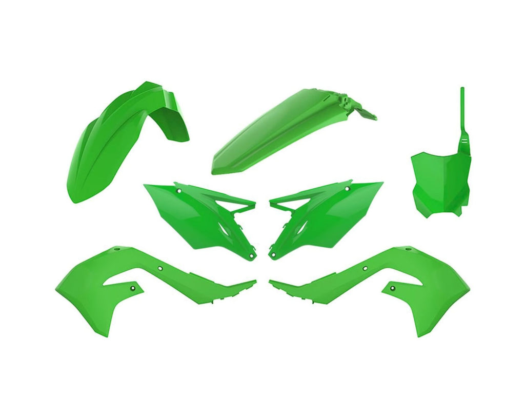 Polisport Plastics Kit for Kawasaki KX 450 F (Green) (90867)