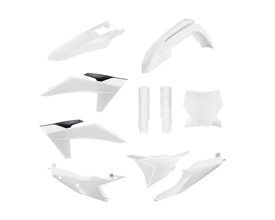 Polisport Full Plastic Kit for KTM SX SXF XC XCF (White) (91287)