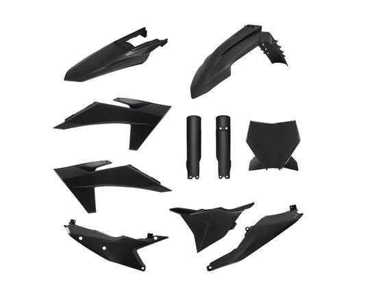 Polisport Full Plastic Kit for KTM SX SXF XC XCF (Black) (91288)