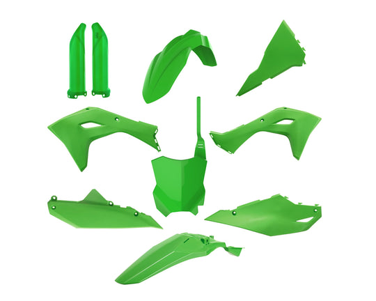 Polisport Plastics Kit for Kawasaki KX 450 (Green) (91361)