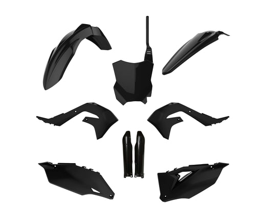 Polisport Plastics Kit for Kawasaki KX 250 F KXF 450 (Black) (91496)