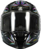 LS2 FF811 Vector II Tropical Gloss Black White Helmet