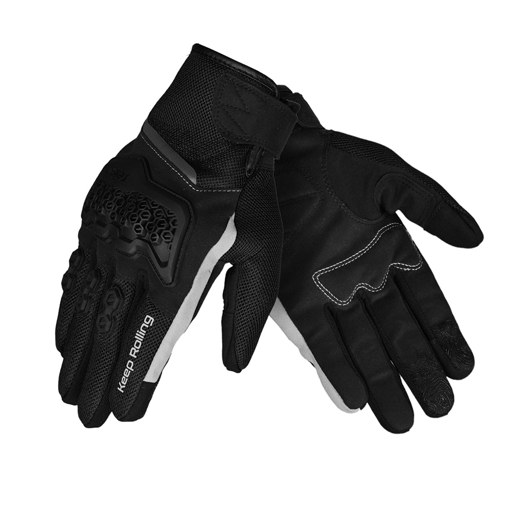 REISE Strada Gloves (Black Grey) - Moto Central