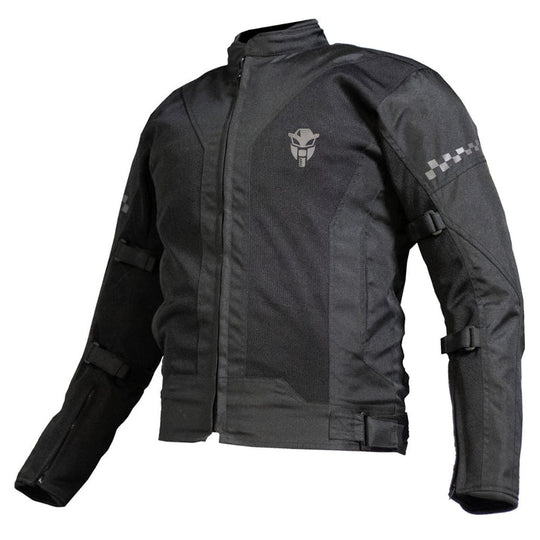 MOTOTECH Breezer Mesh Motorcycle Riding Jacket Level 2 (Black)