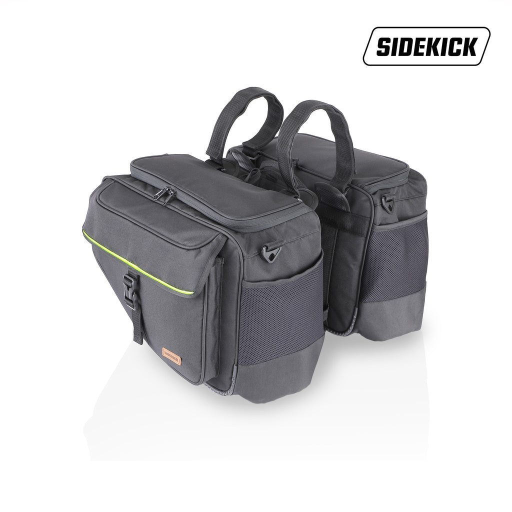 Guardian Gears Sidekick Sports 45L Saddlebags with External Rain Covers