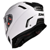 SMK Agnar Solid Gloss White (GL100) Helmet