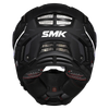 SMK Agnar Tektron Gloss Black Grey White (GL261) Helmet