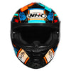 NHK K5R Alex Escrig #7 Gloss Black Tosca Red Helmet