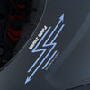 AXOR Apex Altor Smart Bluetooth Solid Gloss Black Helmet