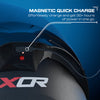 AXOR Apex Altor Smart Bluetooth Solid Gloss Black Helmet