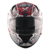 AXOR Apex xBHP Bionic Gloss White Red Helmet