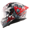 AXOR Apex xBHP Bionic Gloss White Red Helmet