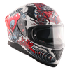 AXOR Apex xBHP Bionic Gloss White Red Helmet