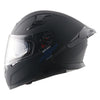 AXOR Apex Altor Smart Bluetooth Solid Dull Black Helmet