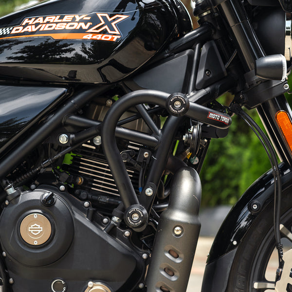 Moto Torque Harley Davidson X440T Crash Guard Astra Neo (Black)