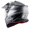 AXOR XCross Dual Visor Orbit Gloss Athena Grey Black Helmet