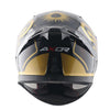 AXOR Apex Infinity Gloss Black Gold Helmet
