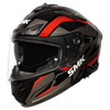 SMK Typhoon Azonix Gloss Black Grey Red (GL263) Helmet