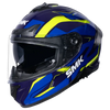 SMK Typhoon Azonix Gloss Blue Yellow (GL554) Helmet