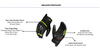 Rynox Tornado Pro 5 Gloves (Black Hi Viz Green)