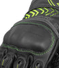 Rynox Advento Pro Gloves (Black Hi Viz Green)