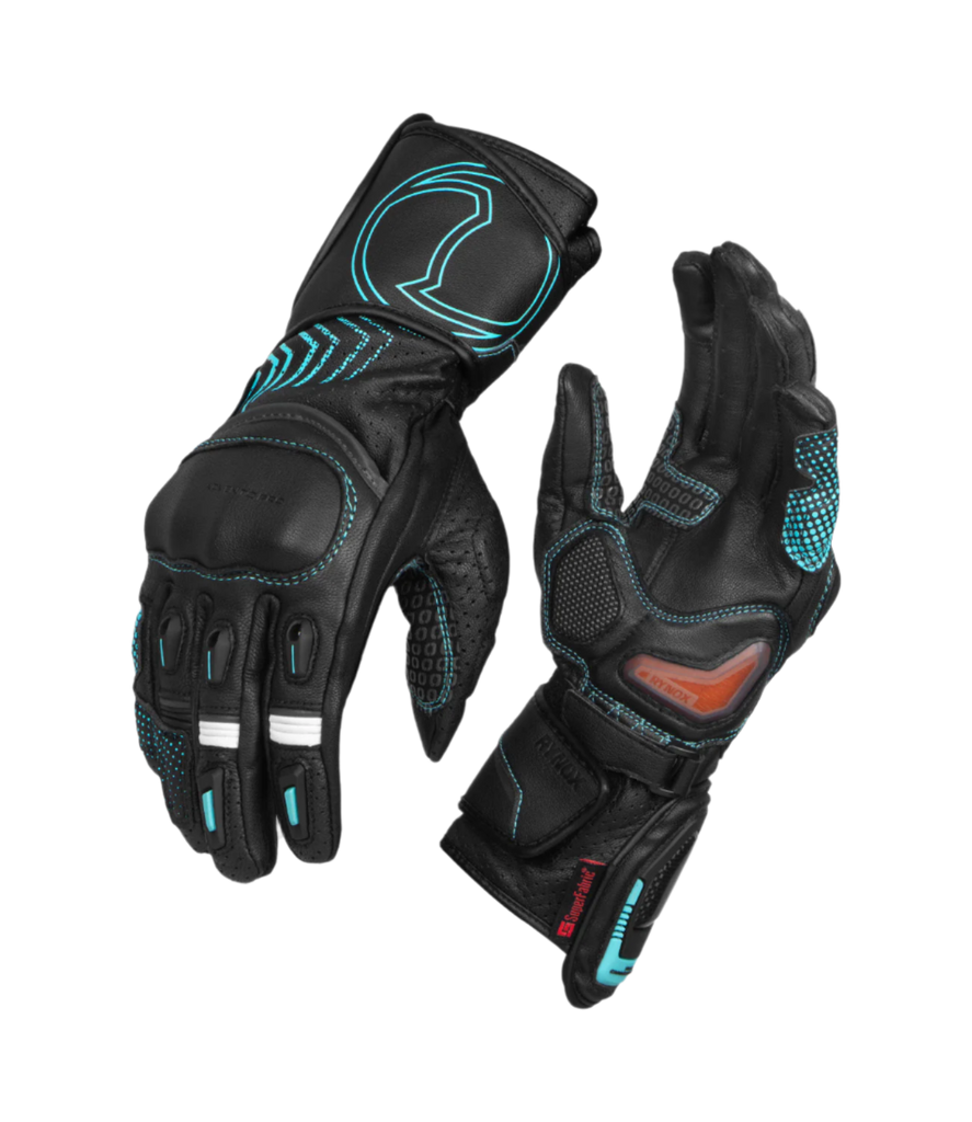 Rynox Advento Pro Gloves (Black Blue)