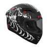 Airoh Connor Myth Black White Red Matt Helmet