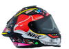 NHK K5R Alonso Lopez #11 Gloss Black Helmet