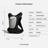 Vantora Flux 10L Backpack with 2L Hydration Bladder (Red)