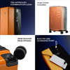 CARBONADO Exodus Check In Luggage (Orange Black)