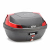 GIVI Top Case B47NML Black with Red Reflectors