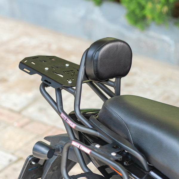 Moto Torque Harley Davidson X440T 2026 onwards Back Carrier with Backrest (Black)