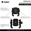 BOBO BM14 PRO Plus Quick Release Motorcycle Mobile Mount with Vibration Damper