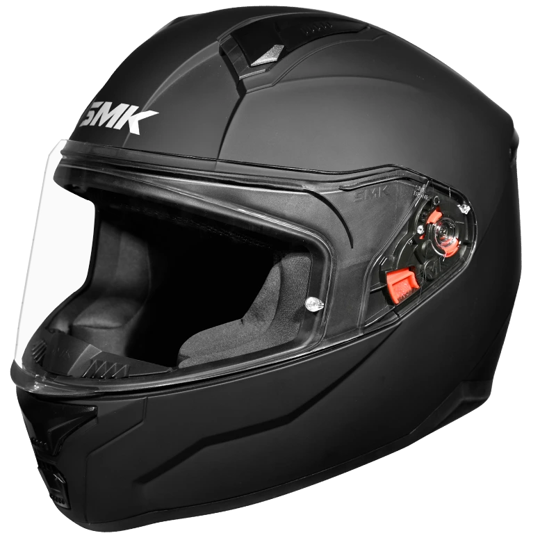 SMK Bionic Adult Solid Matt Black (MA200) Helmet