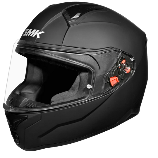 SMK Bionic Adult Solid Matt Black (MA200) Helmet