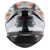 AXOR Apex Streak Gloss Black Orange Helmet